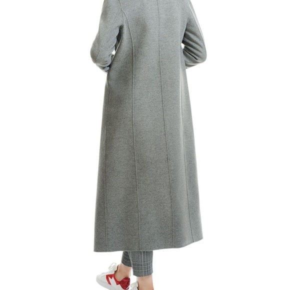 Maje Grey wool coat size 40 - Picture 3 of 9